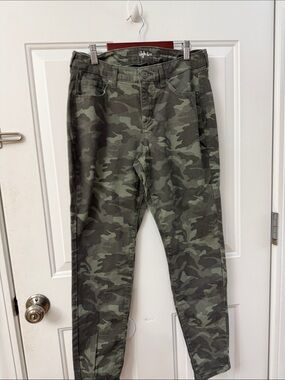 Style & Co. Men's Camo Chinos in Olive